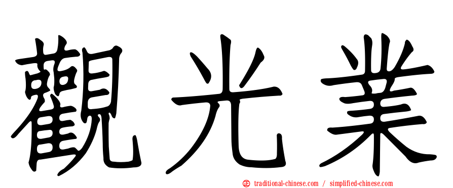 觀光業
