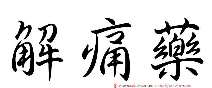 解痛藥