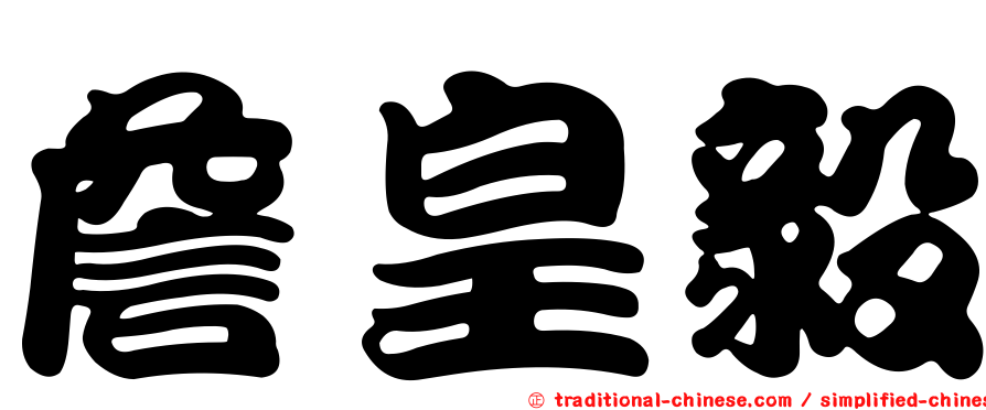 詹皇毅
