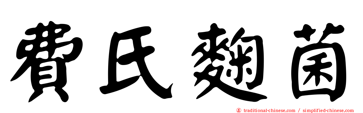 費氏麴菌