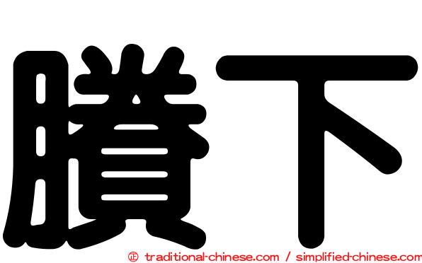 賸下