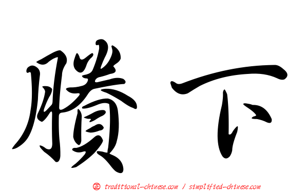 賸下