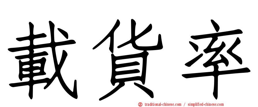 載貨率