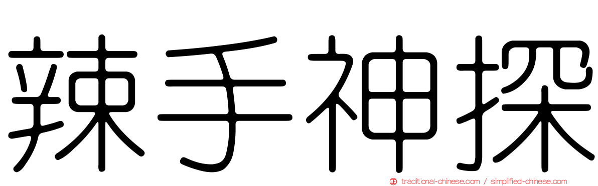 辣手神探