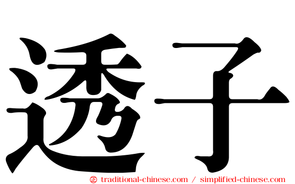 透子