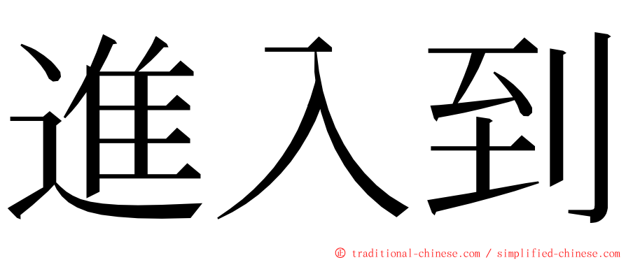 進入到 ming font