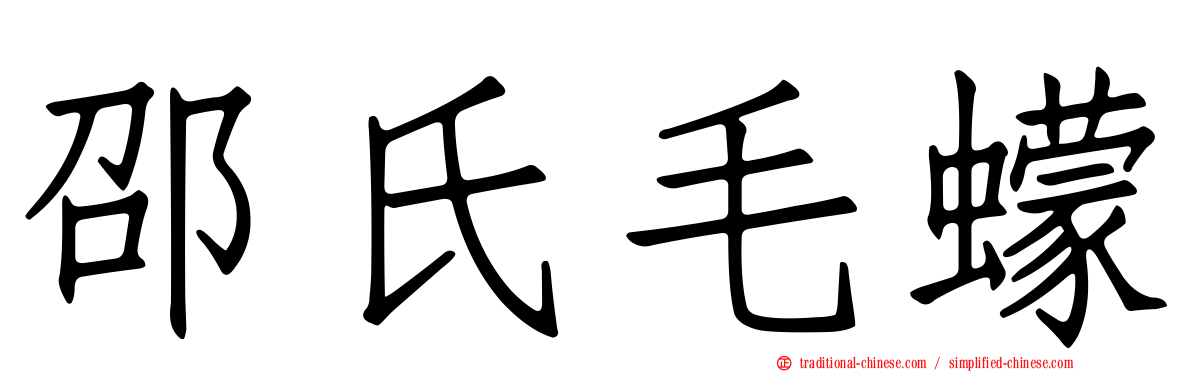 邵氏毛蠓