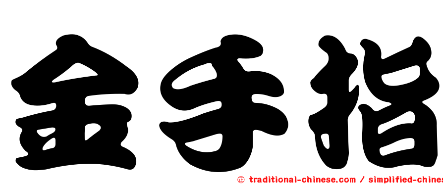 金手指