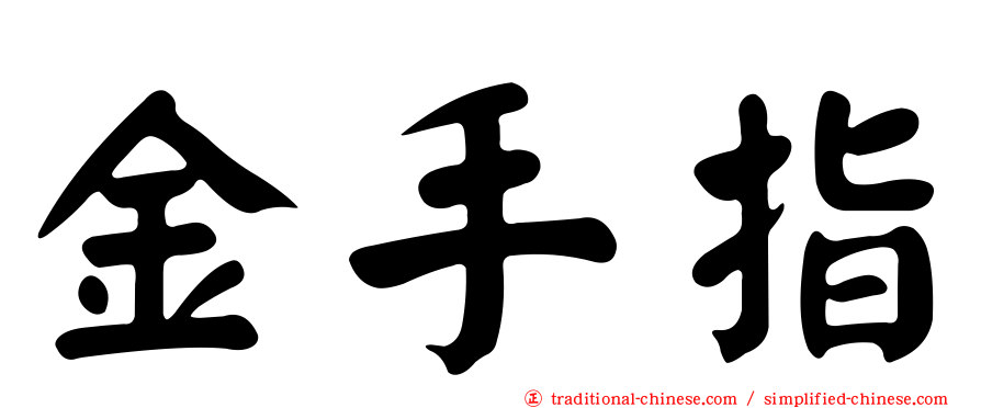 金手指