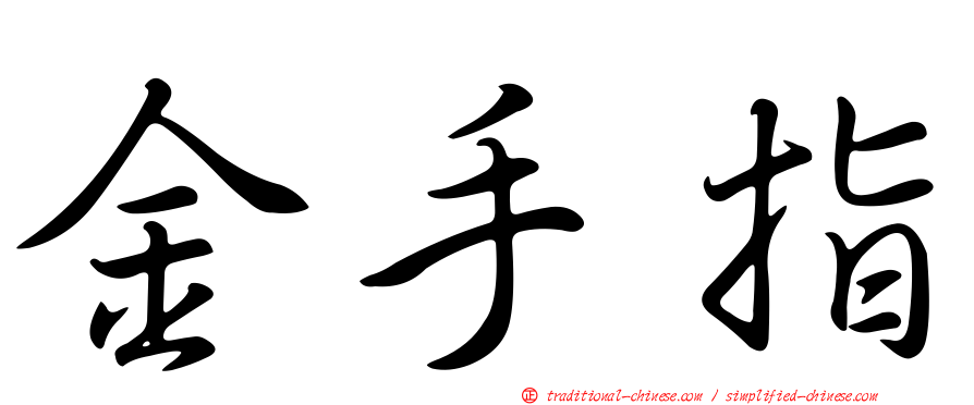 金手指