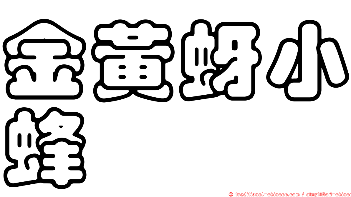 金黃蚜小蜂