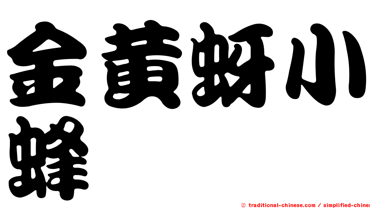 金黃蚜小蜂
