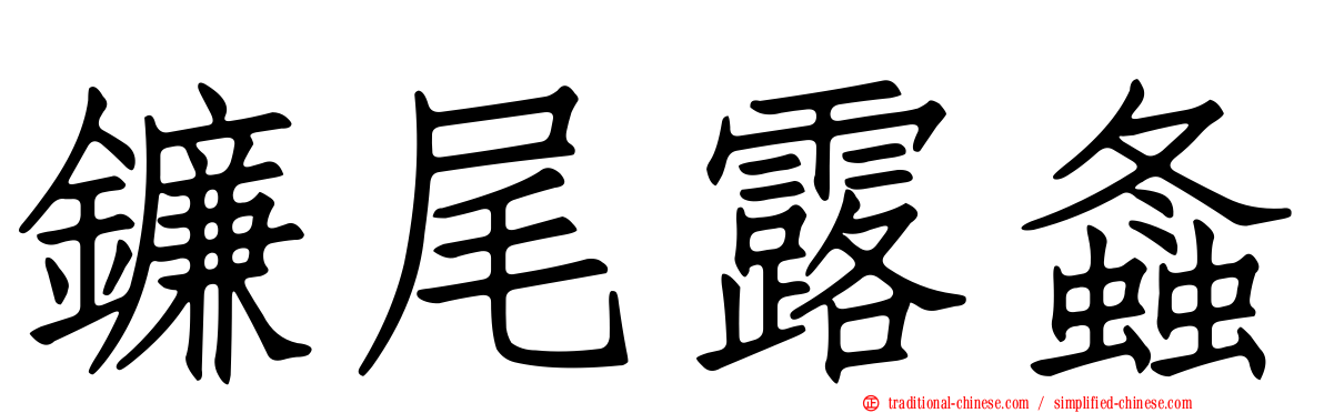 鐮尾露螽