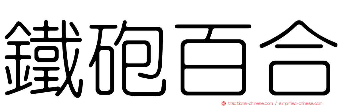 鐵砲百合