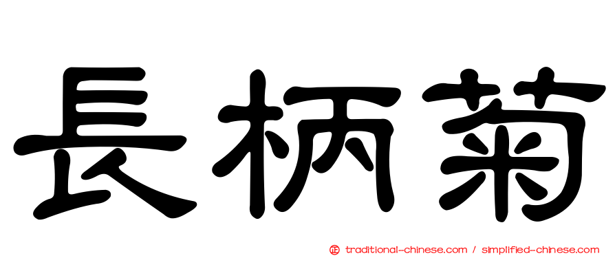 長柄菊