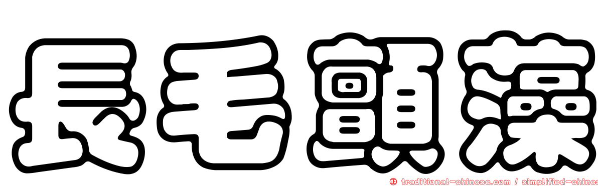 長毛顫藻