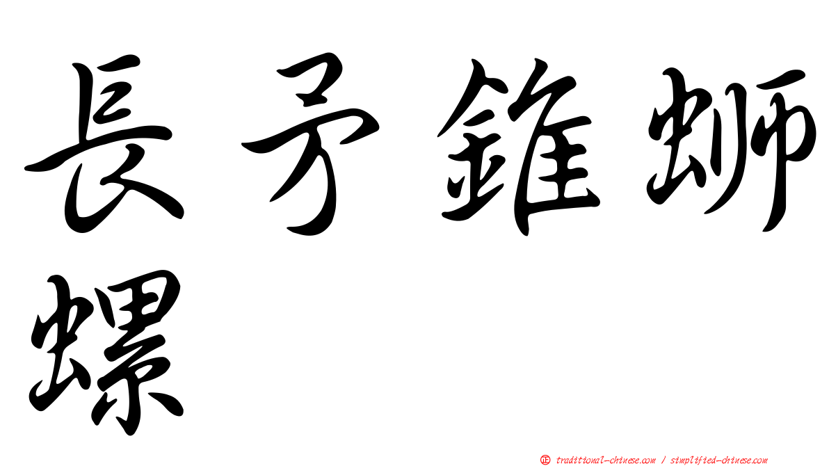 長矛錐螄螺