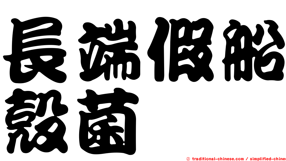 長端假船殼菌