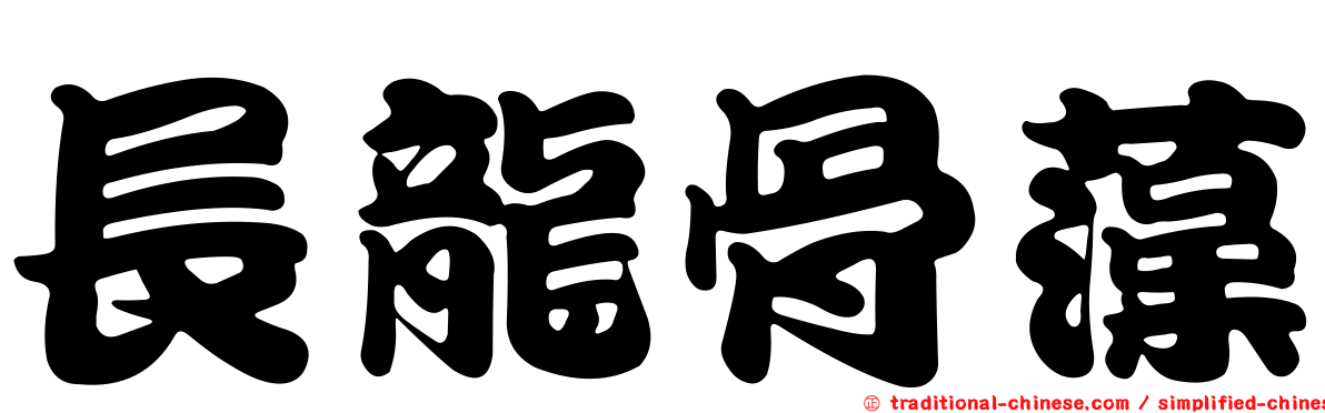 長龍骨藻