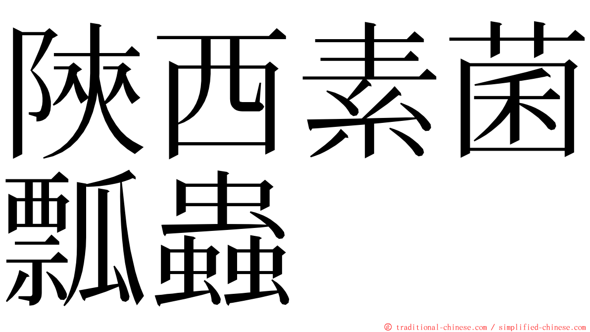 陝西素菌瓢蟲 ming font