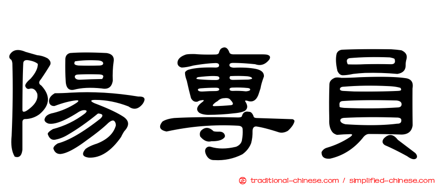 陽專員