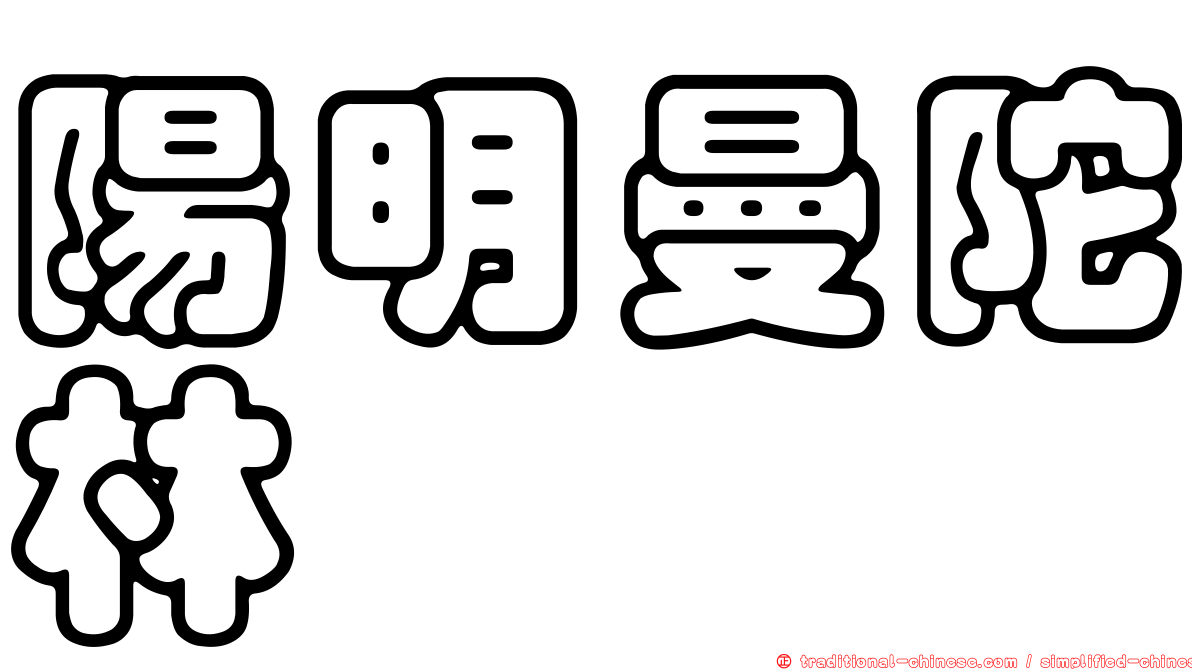 陽明曼陀林