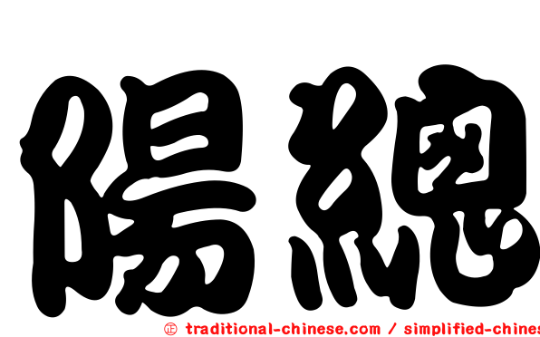 陽總
