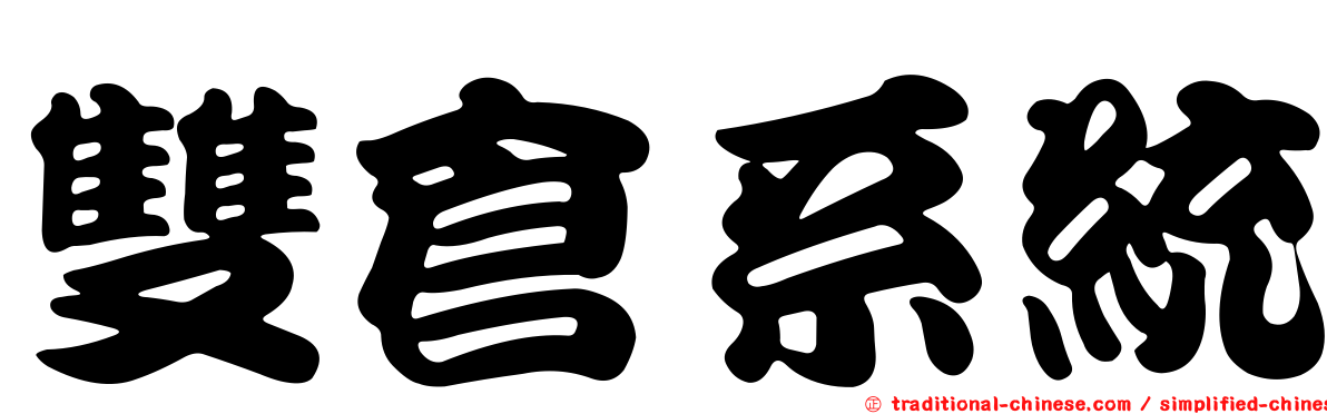 雙倉系統