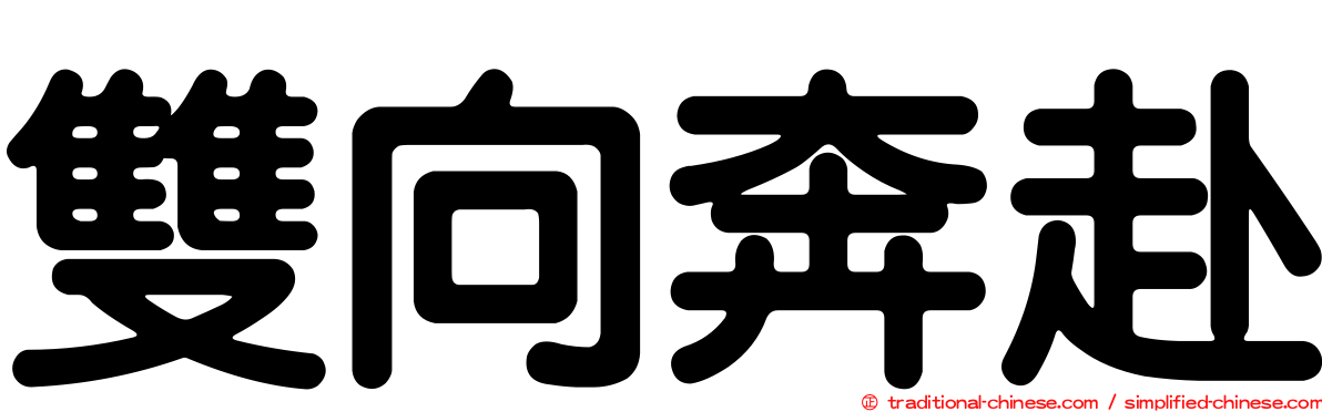 雙向奔赴