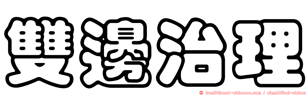 雙邊治理