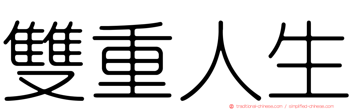 雙重人生