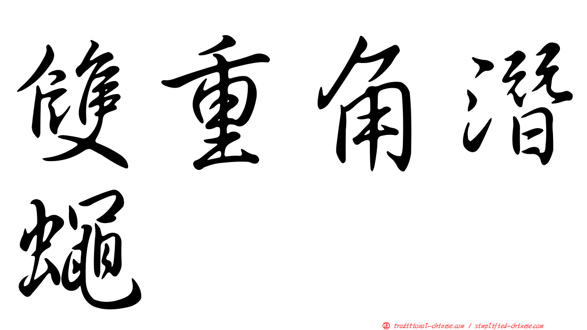 雙重角潛蠅
