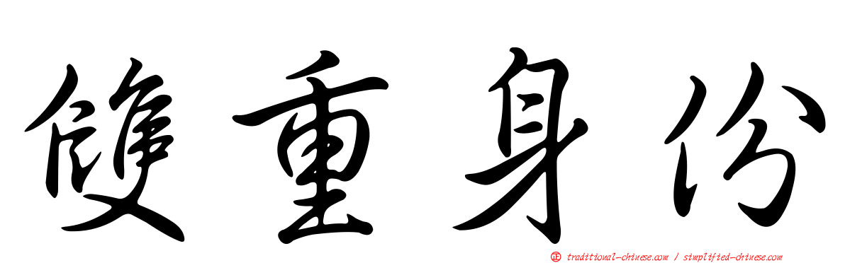 雙重身份