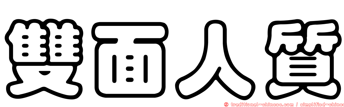 雙面人質