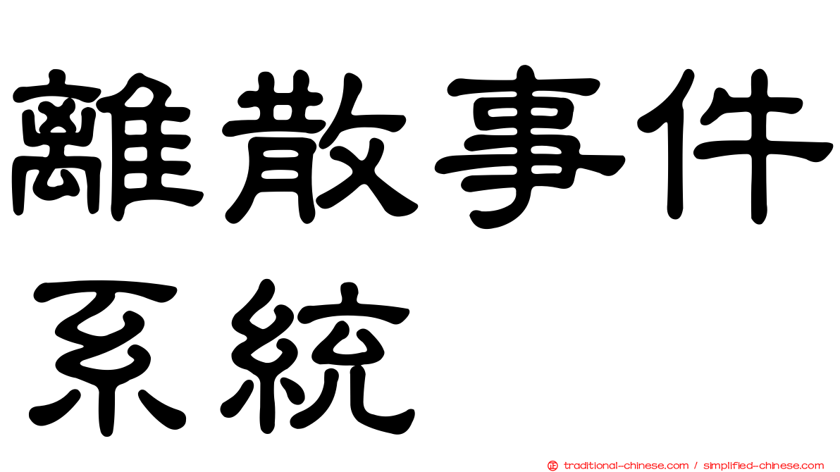 離散事件系統