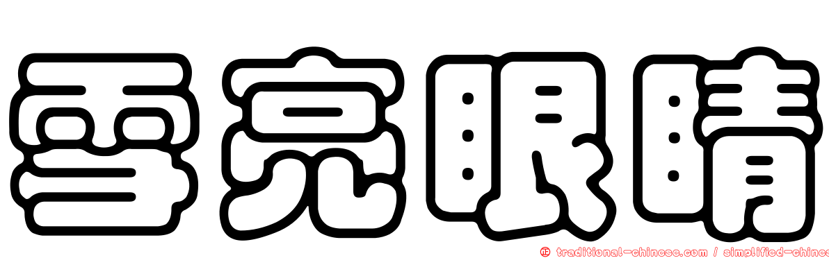 雪亮眼睛