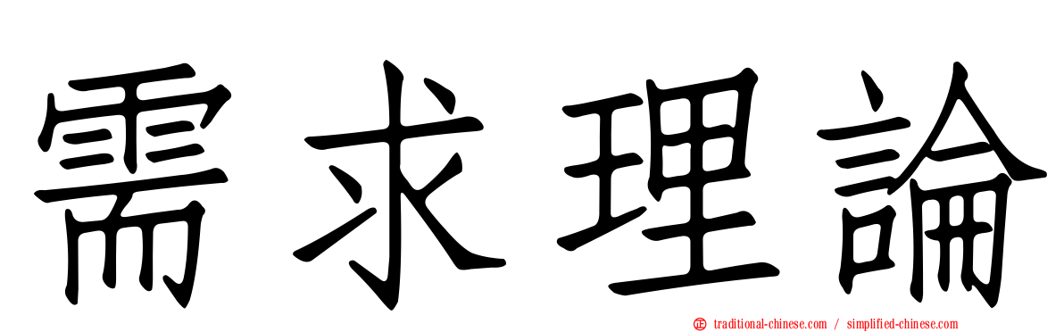 需求理論