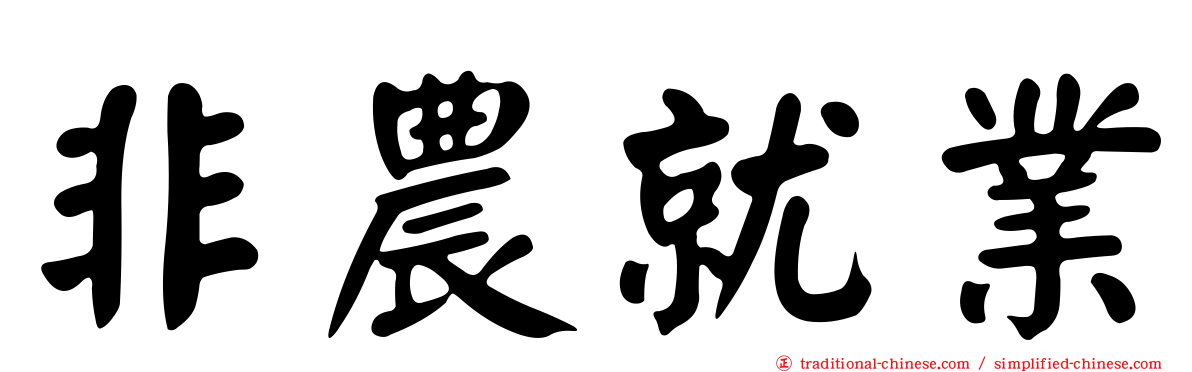 非農就業