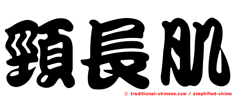 頸長肌