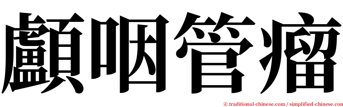 顱咽管瘤 serif font