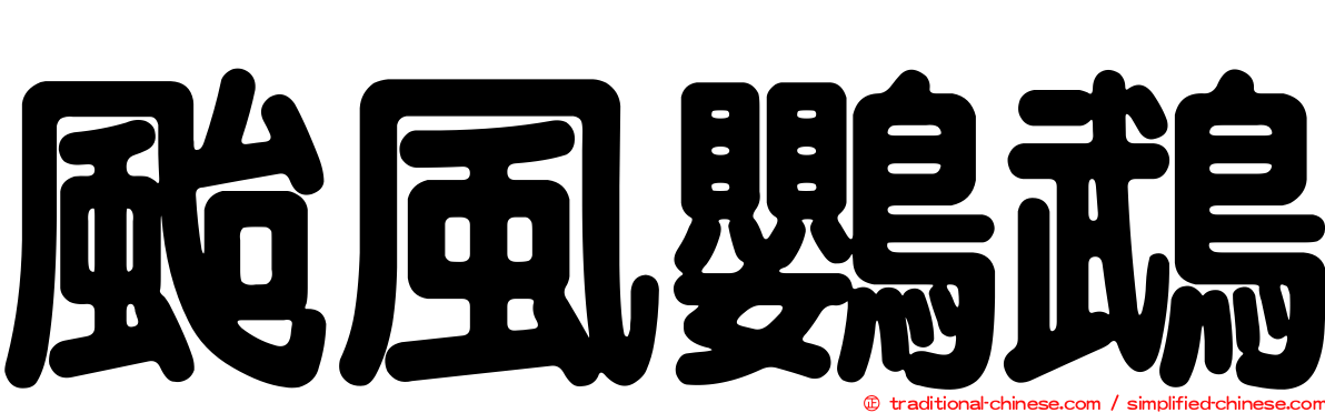 颱風鸚鵡