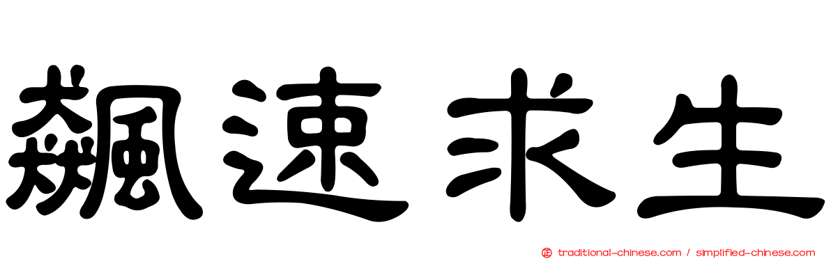 飆速求生