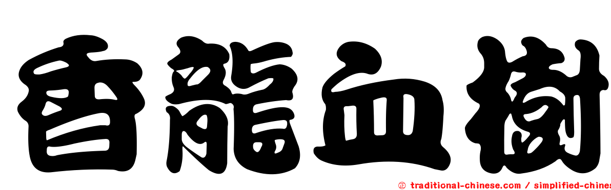 香龍血樹