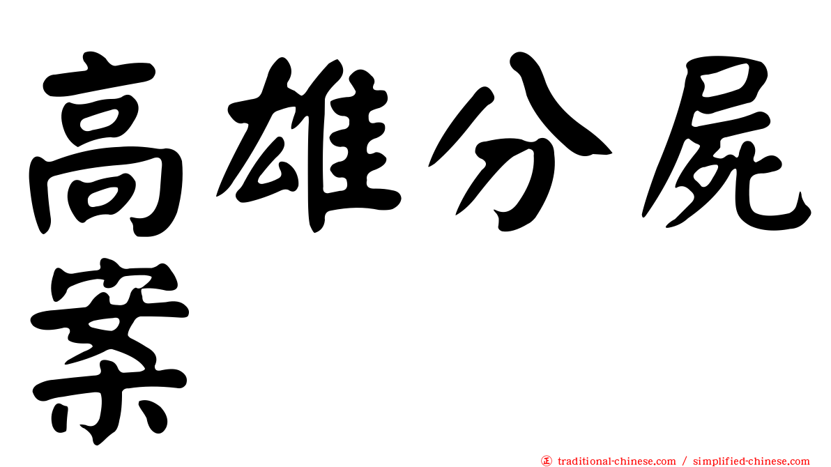 高雄分屍案