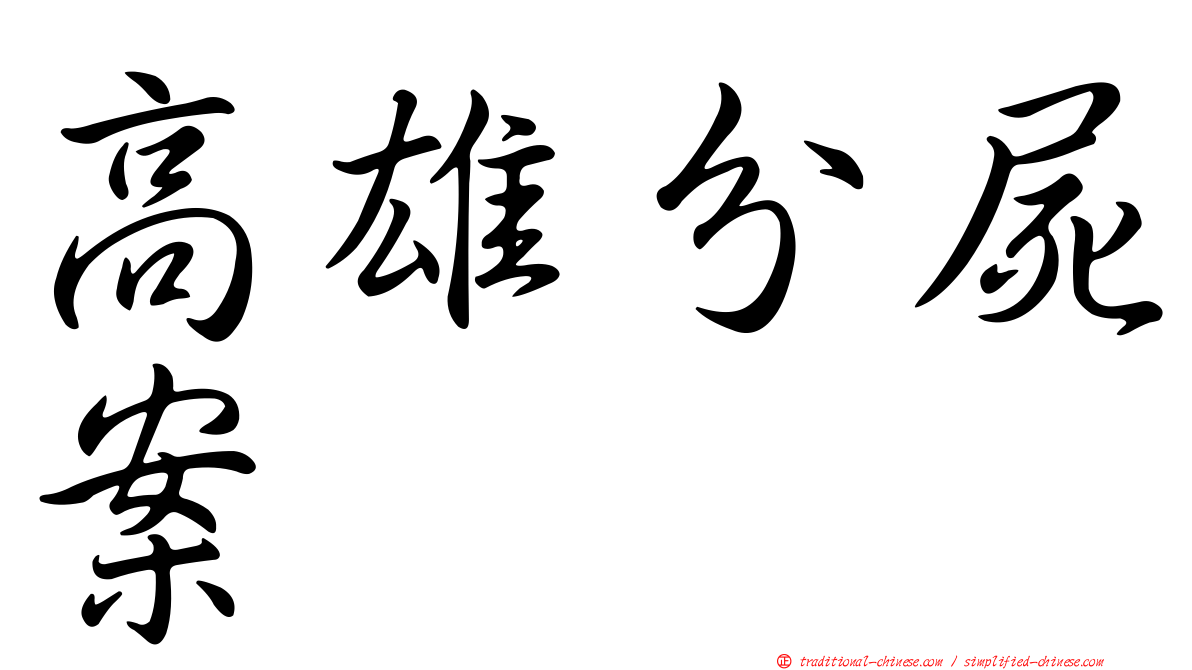 高雄分屍案