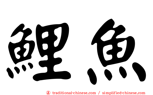 鯉魚