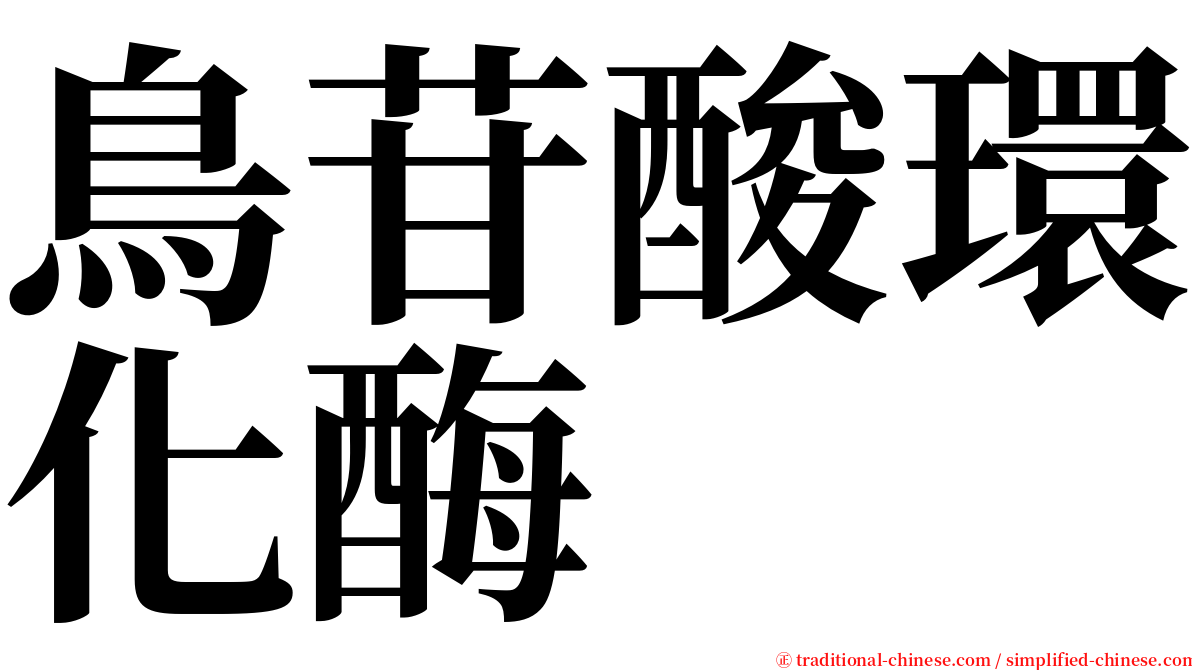 鳥苷酸環化酶 serif font