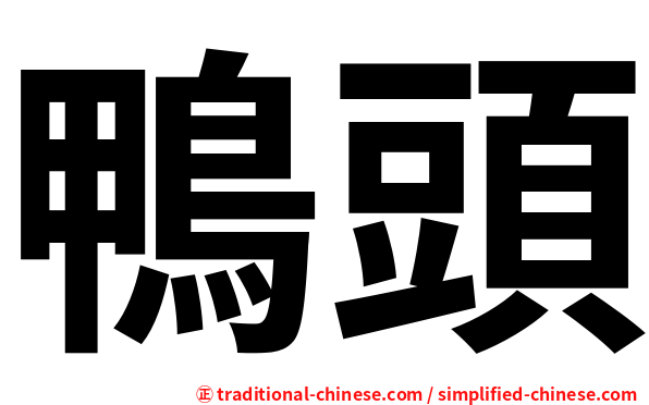 鴨頭