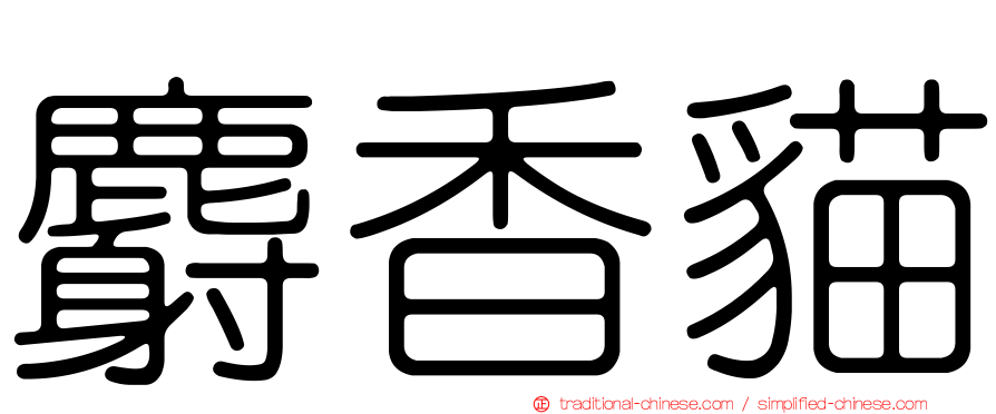 麝香貓