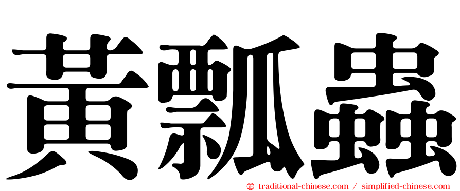 黃瓢蟲
